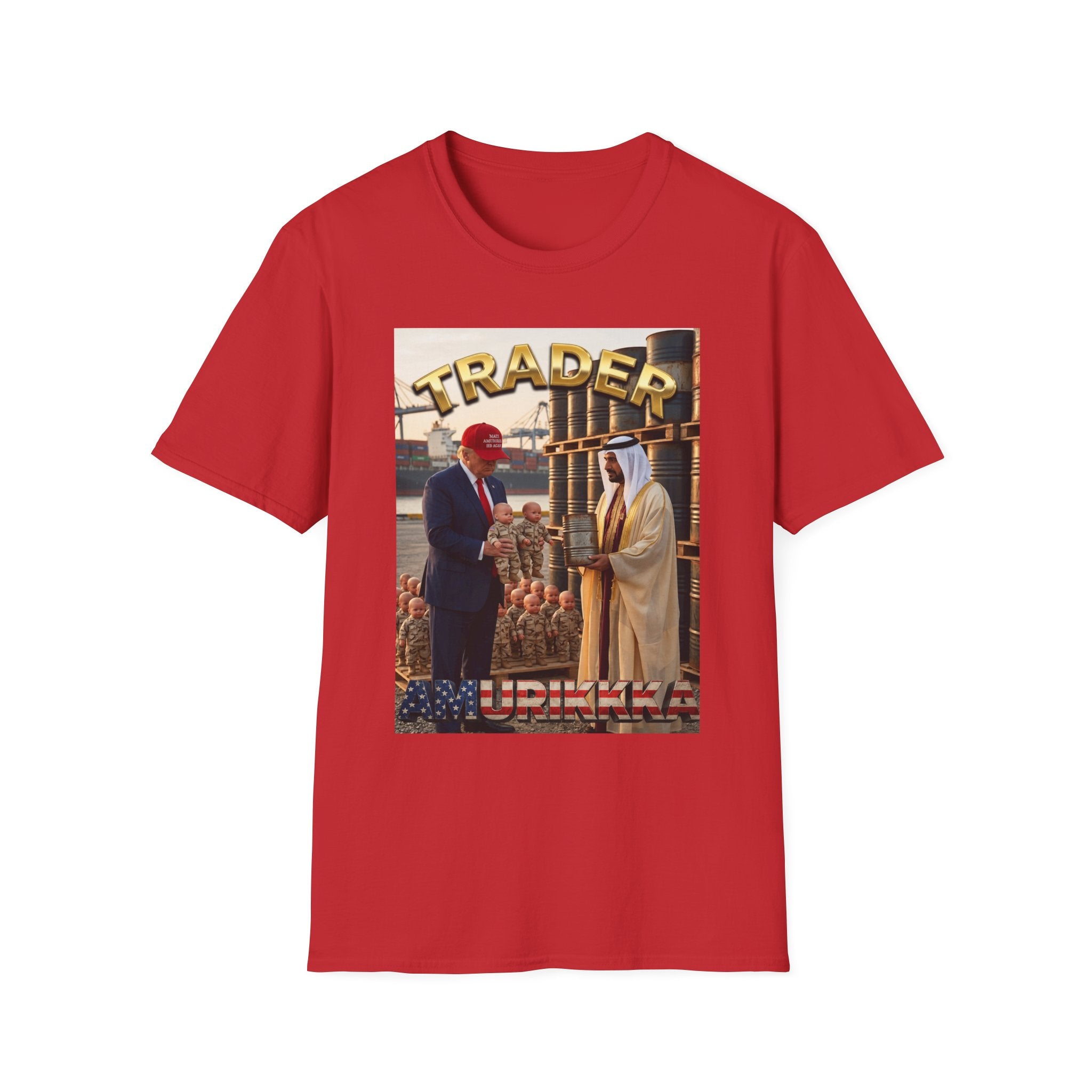 The Trader — No Kings Tee