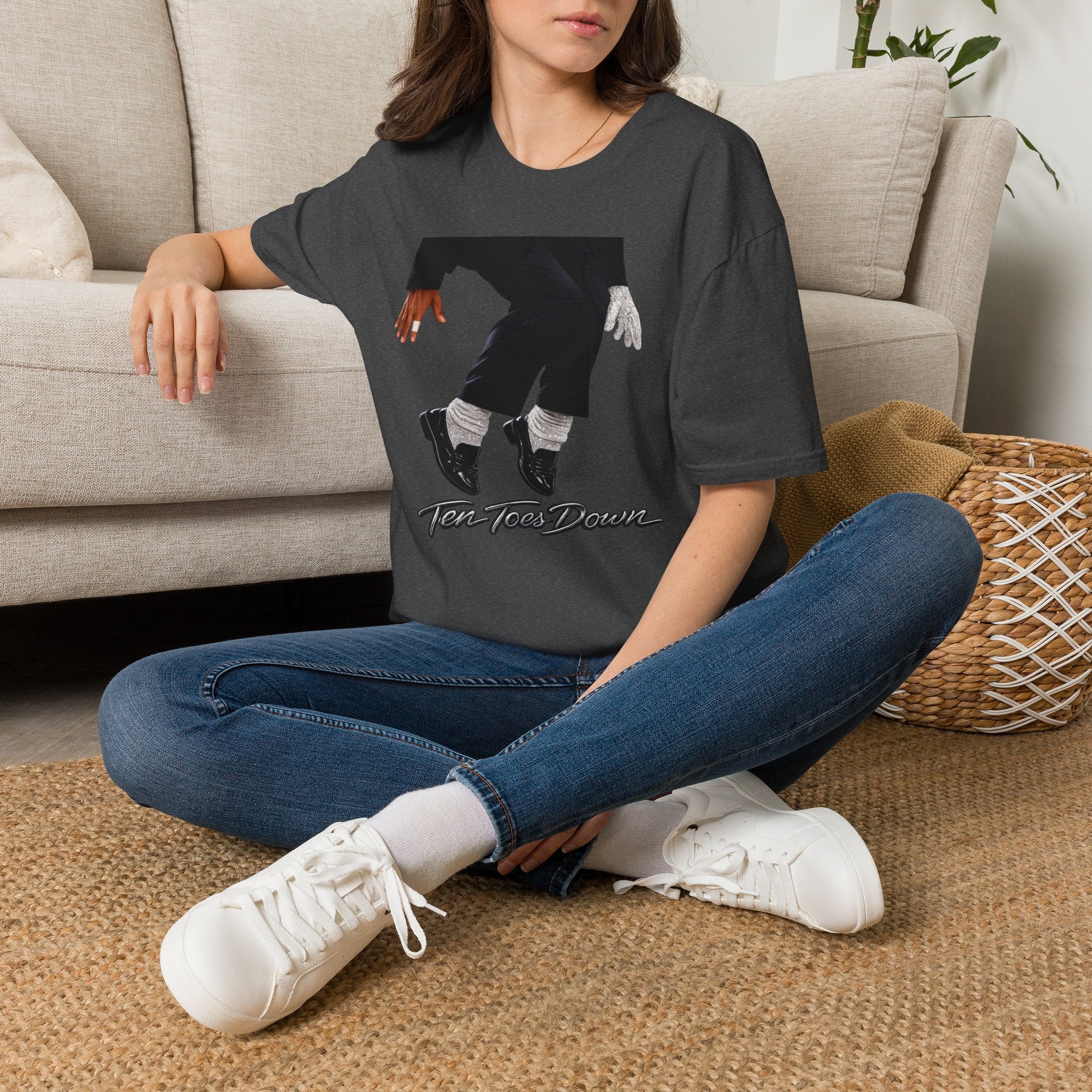 Michael Jackson Ten Toes Down — MJ Glove Tee